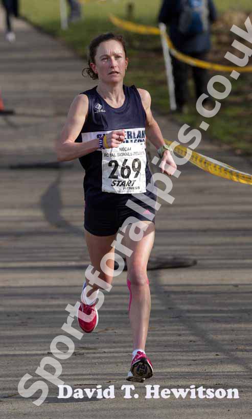 Alyson Dixon (Sunderland Stroller) ran the fast time during the Royal Signal Relays.
